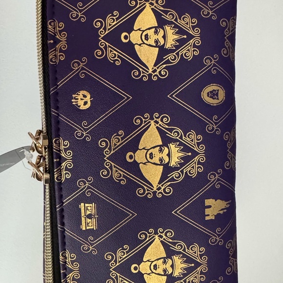 Disney Villains Purple Cosmetic Bag & Rhinestone Apple Bundle - Picture 3 of 4